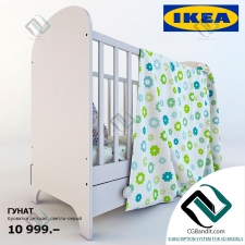 Детская кровать Children's bed IKEA HUMATE