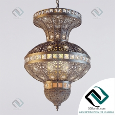 Люстра и Бра Chandelier and Sconce