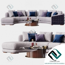 Диван Sofa Carpanelli Contemporary Desyo Curvy