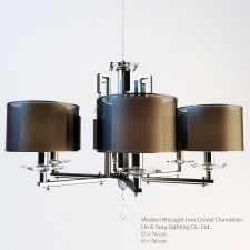 Contemporary Chandeliers With Shade Lin & Yang Lighting Co., Ltd