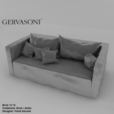 Gervasoni Brick 10 12 Sofa