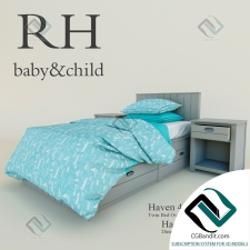 Детская кровать Children's bed RH Haven 4 Drawer