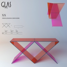 GlassItalia XX Glass Table