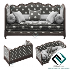 Диван-кровать Sevigne day bed Moissonnier