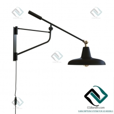 Бра Sconce Hector lamp Dutchbone