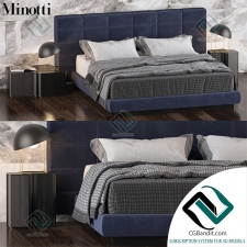 Кровать Bed by Minotti 12