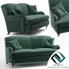 Диван Sofa Oxford Kent Emerald by Ethan Allen