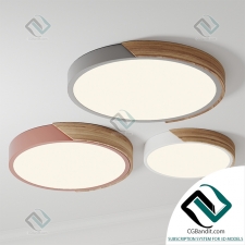 Подвесной светильник Hanging lamp Dimmable Modern Minimalist Cheap Round