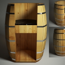 Barrel Desk