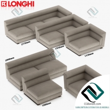 Диван Sofa Ansel Longhi Sectional