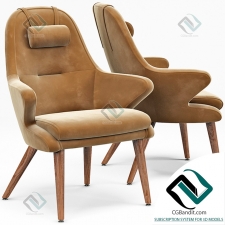 Кресло Armchair Kaia Lounge Chair
