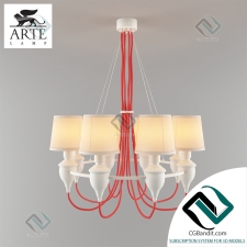 Люстра Arte Lamp A3325LM-8WH