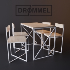 Стол и стулья Drommel Ukraine