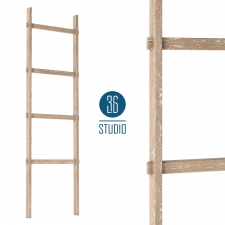 Деревянная декоративная лестница model D102 от Studio 36
