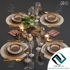 посуда dishes Table setting 23