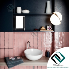 Декор для санузла Bathroom Set 43