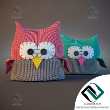 Игрушки Toys Owl pillows