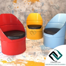 кресло Industrial Furniture Barrel Chair