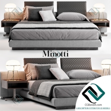 Кровать Bed Minotti Yang