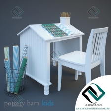Столы и стулья для детей Tables and chairs for children Catalina House Desk