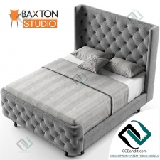Кровать Bed Baxton Studio Regina Wood Contemporary