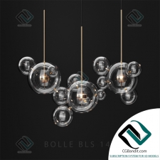 Подвесной светильник Chandelier Giopato & Coombes BOLLE BLS 14L