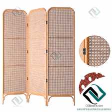 Ширма Screen Rattan