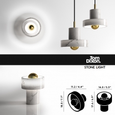 TOM DIXON STONE LIGHT collection