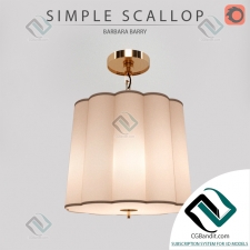 Подвесной светильник Hanging lamp SIMPLE SCALLOP