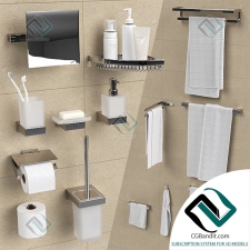 Декор для санузла Bathroom Accessories Grohe Selection Cube