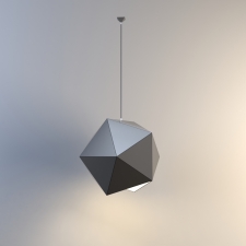геометрический потолочный светильник
