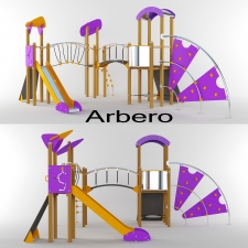Оборудование для детской площадки компании Arbero