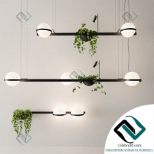 Подвесной светильник Lighting PALMA Vibia Chandelier