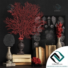 Декоративный набор Decor Coral set 04