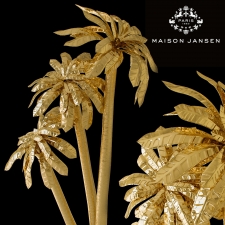 Maison Jansen Gold Palm Tree
