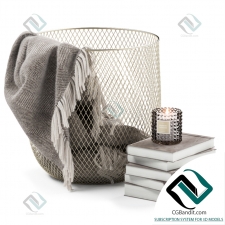 METAL BASKET DECOR ДЕКОР МЕТАЛЛИЧЕСКОЙ КОРЗИНЫ 03