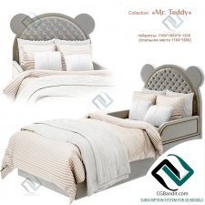 Детская кровать Children's bed EFI Kid Concept  Mr. Teddy 02