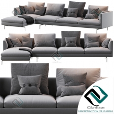 Диван Sofa Flamingo Zanotta 36