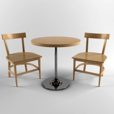 Cafe tables and chairs