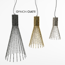 Iron pendant lamp. BATTI.BATTI by Opinion Ciatti