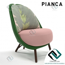 Кресло armchair Pianca Calatea