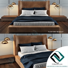 Кровать Bed Flexform MIDNIGHT