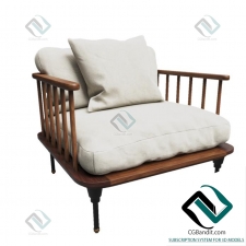 Кресло Armchair Distrikt Single Seat Sofa
