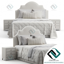 Кровать Bed Sedgefield Headboard Upholstered