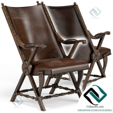 Кресло Armchair Observatory Hill Vintage Leather Accent Chair
