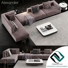 Диван Sofa Minotti Alexander 05