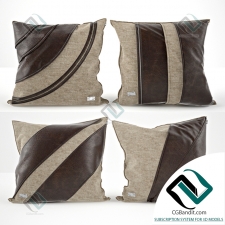 Подушки Pillows Textiles and leather