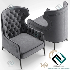 Кресло Armchair Vittoria Frigerio PIOLA BERGERE