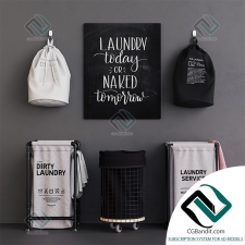 Декор для санузла Loft Laundry