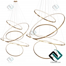 Astral Pendant Lights five rings